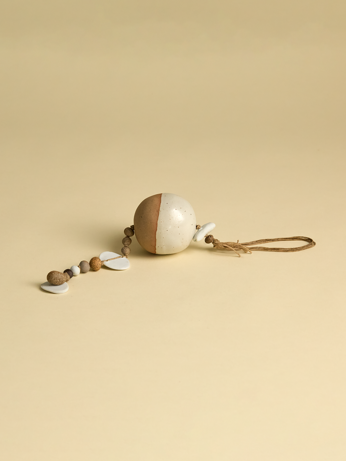 Mt. Washington Pottery Talisman on neutral background
