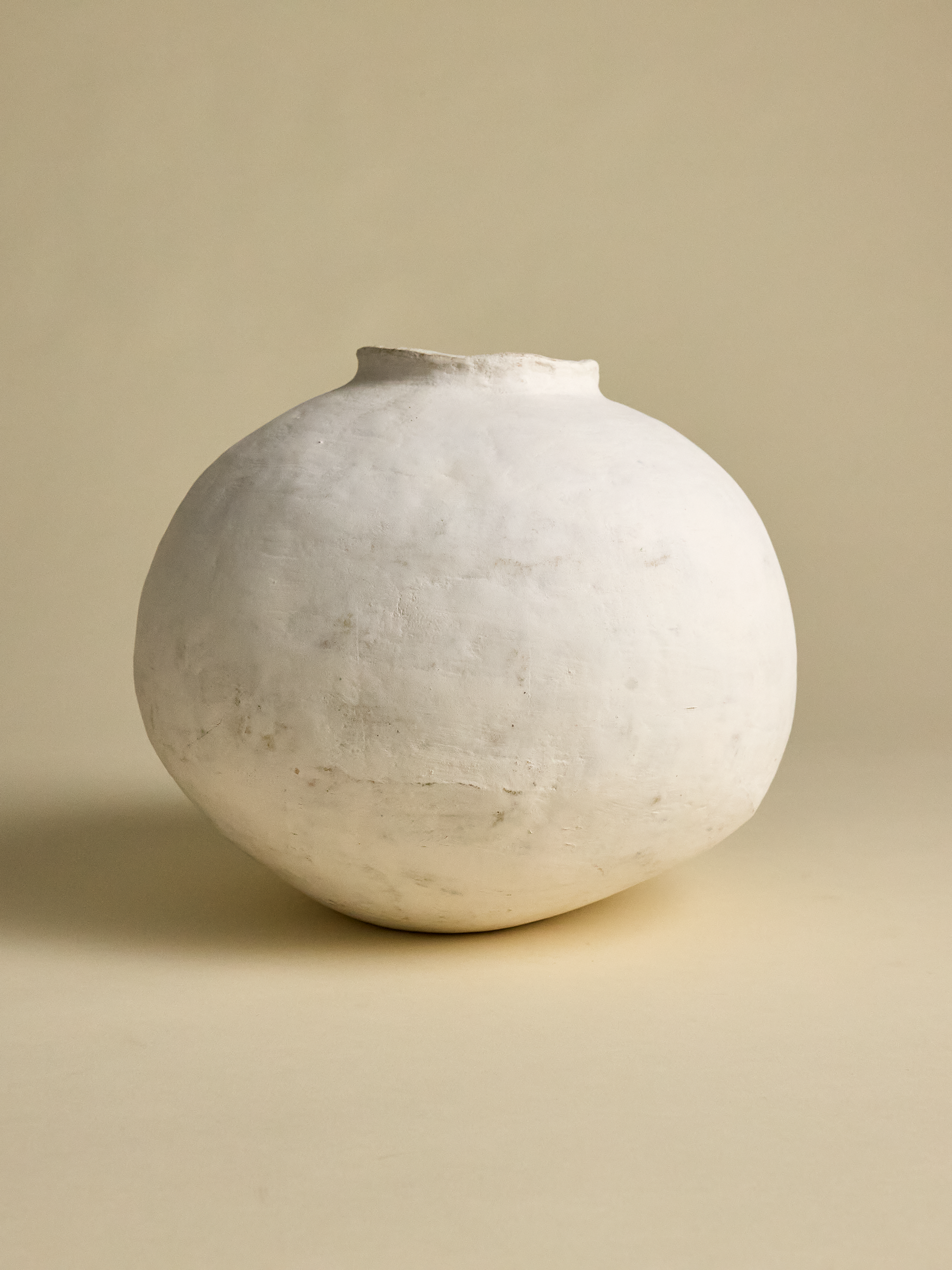 Pascale Vaquette Cotton Pomegranate Vase full view on light background