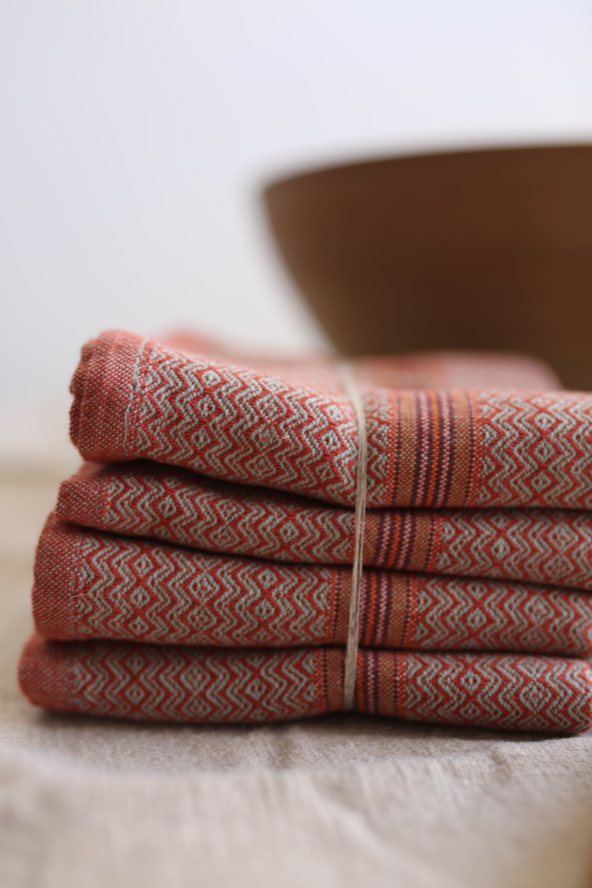 Boma Cotton Napkin Set of 4, Ginger