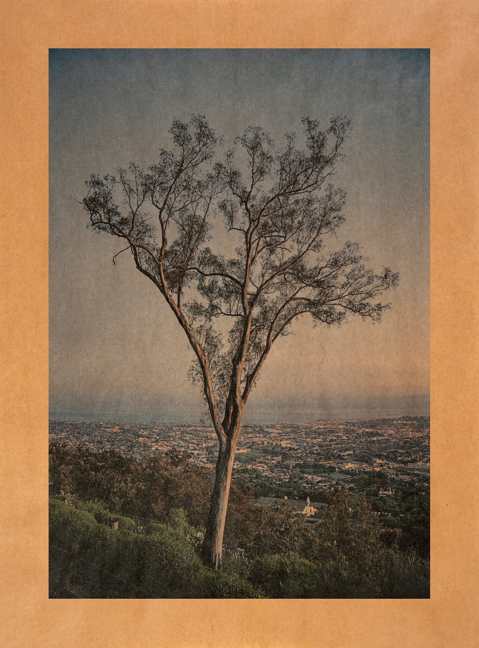 La Riviera Americana Song photograph on archival Kraft paper