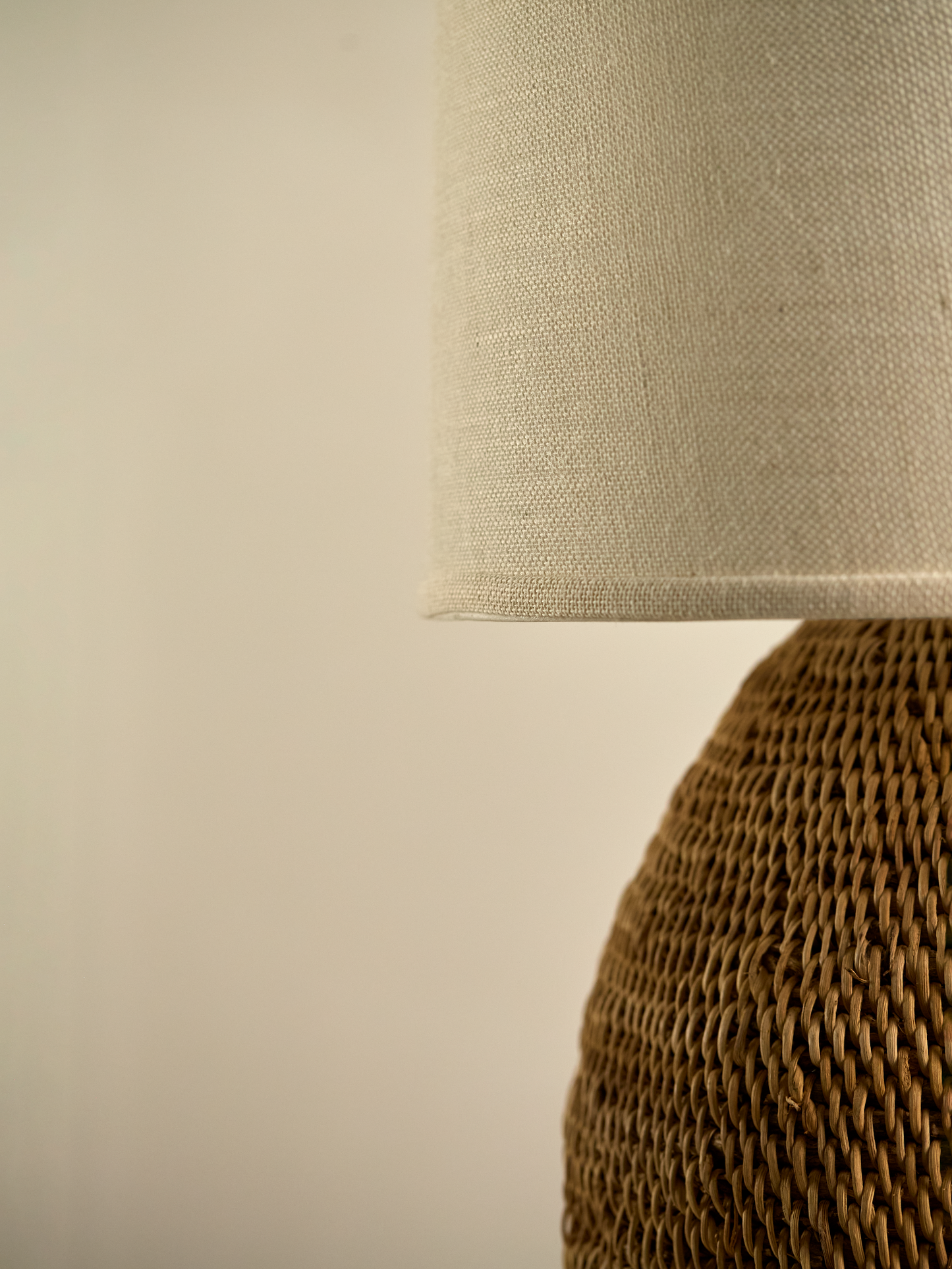 Buhera Basket Lamp, 38"H x 19"D