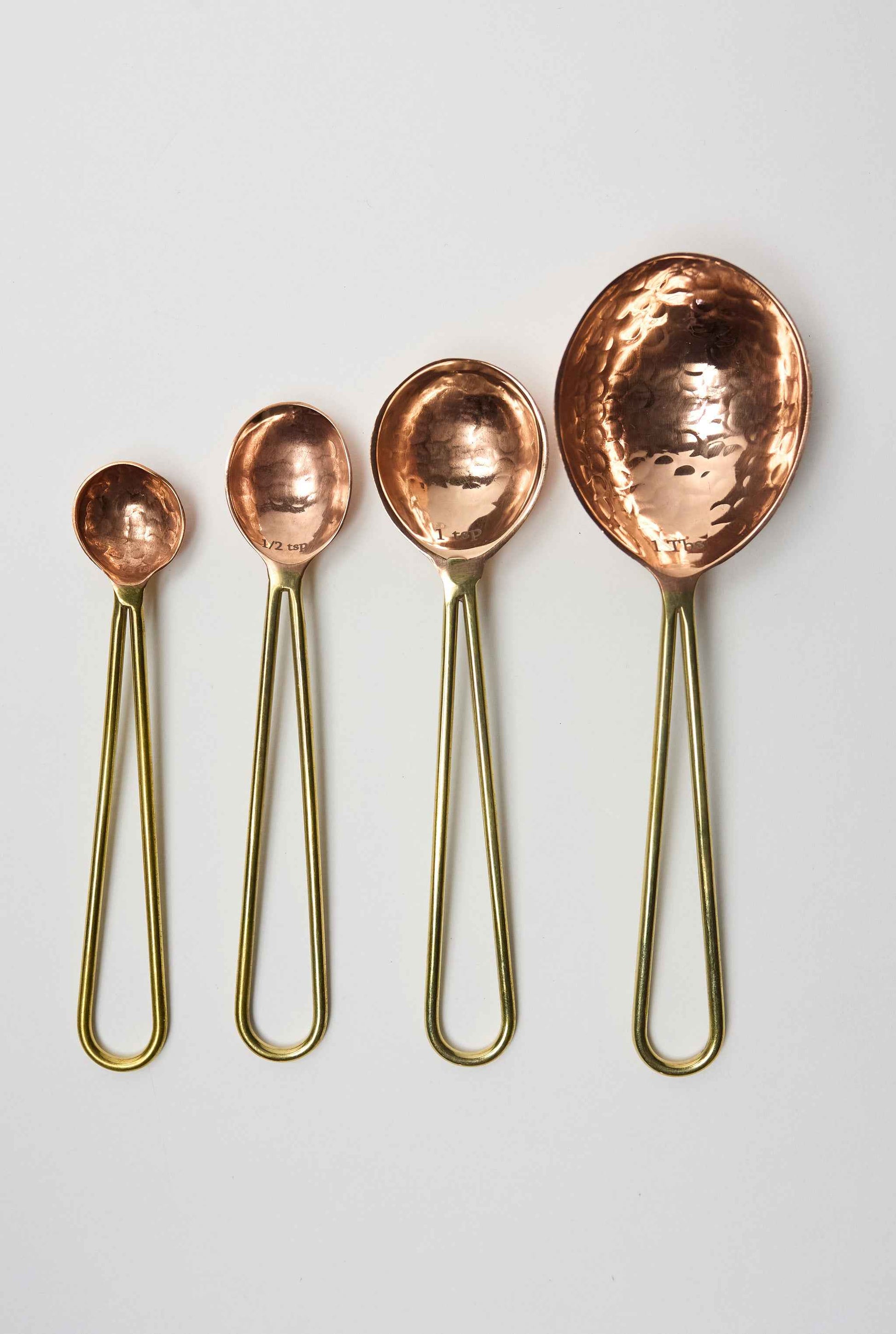 Copper Measuring Spoons