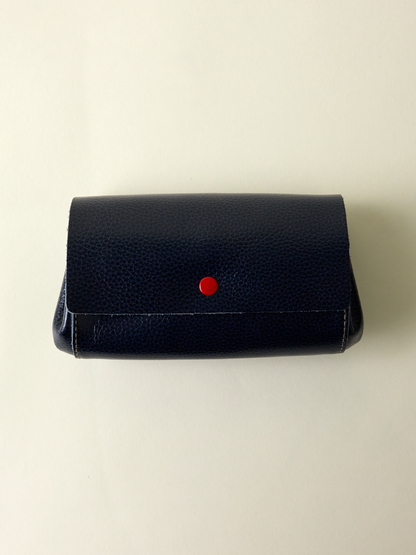 Leather Compact Purse Small