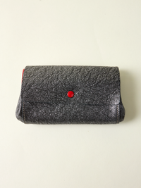 Leather Compact Purse Small