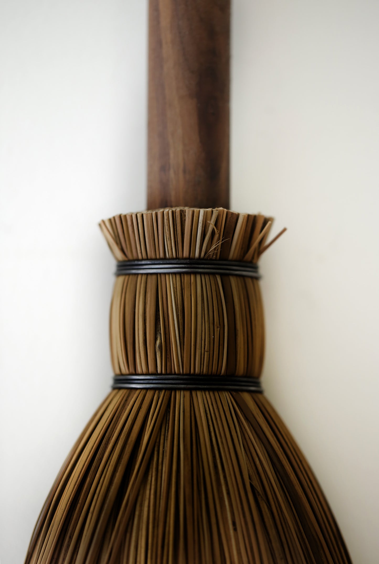 Handmade Walnut Wood Broom
