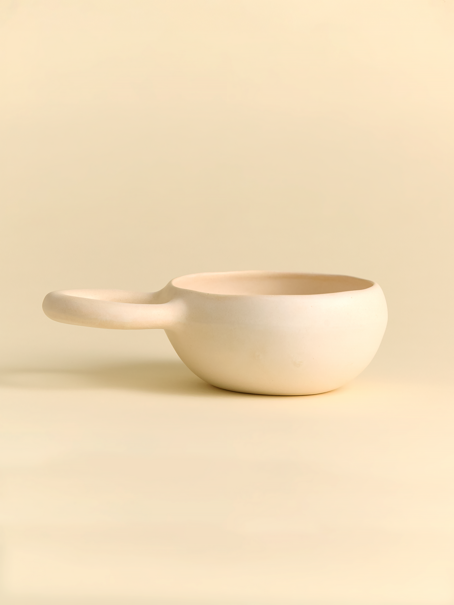 Ceramic Bowl with Loop Handle