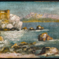 Vintage French Framed Seascape Painting
