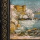 Vintage French Framed Seascape Painting