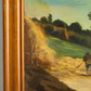 Vintage French Haystack Painting