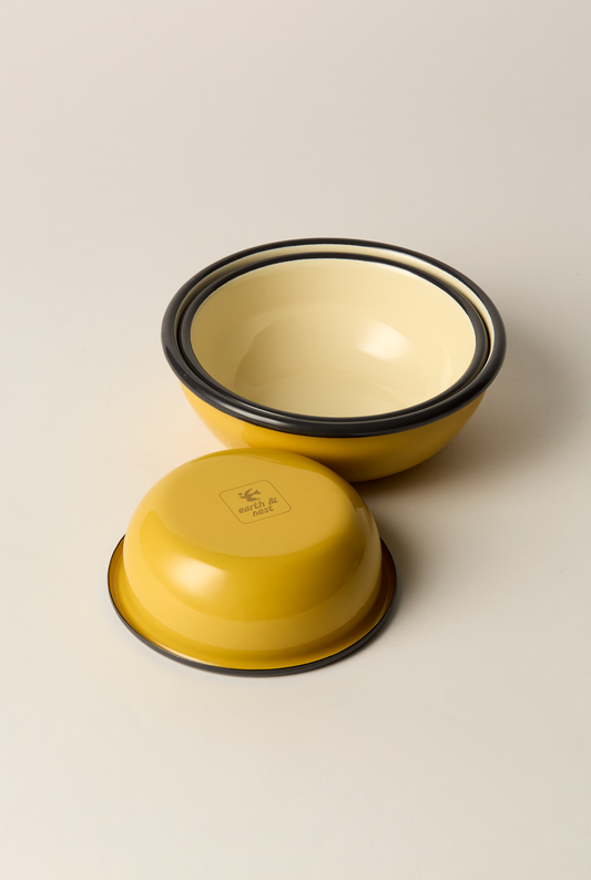 Enamel Bowl Set, Buoy