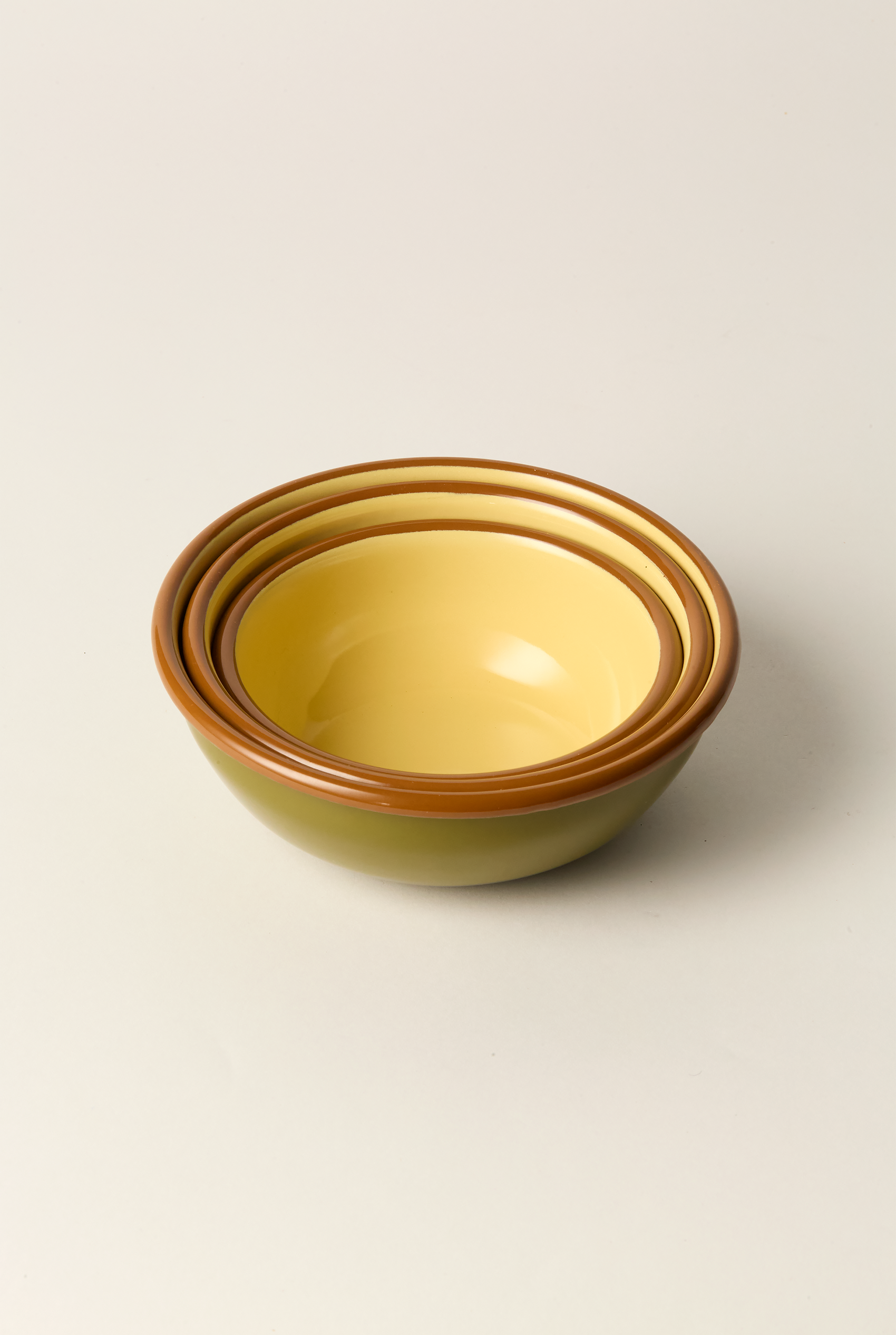 Enamel Bowl Set, Meadow
