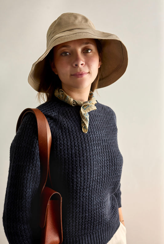Cotton Bucket Hat, Khaki