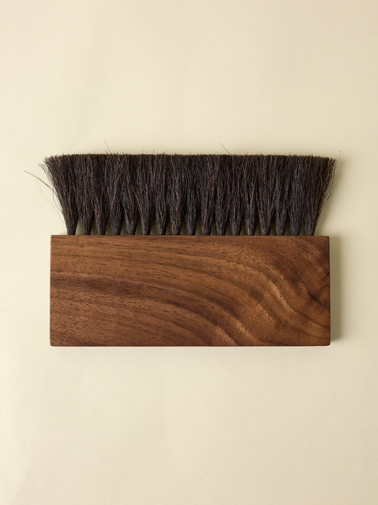 Walnut Horsehair Brush Large