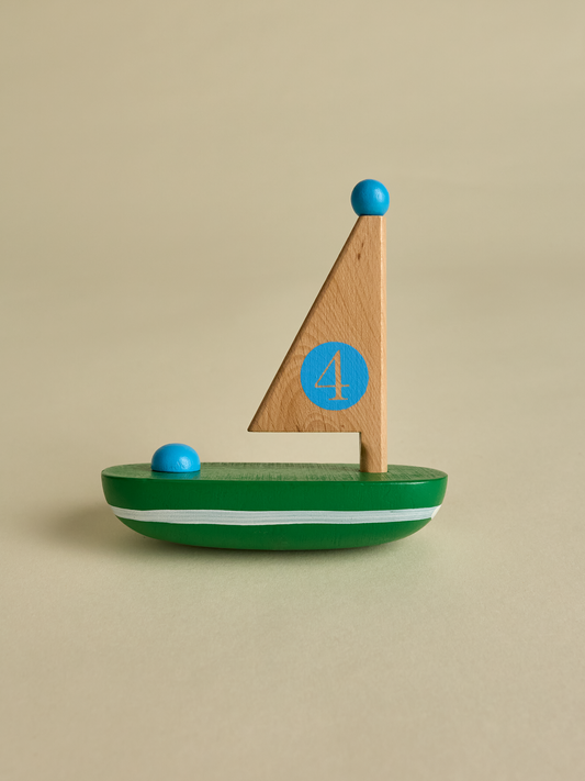 Lil Wooden Sailboat