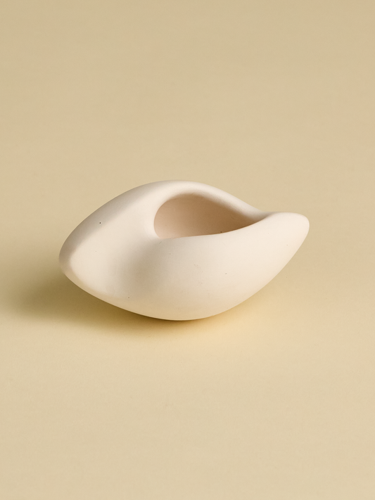 Jennifer Simon Unglazed Open Handpod