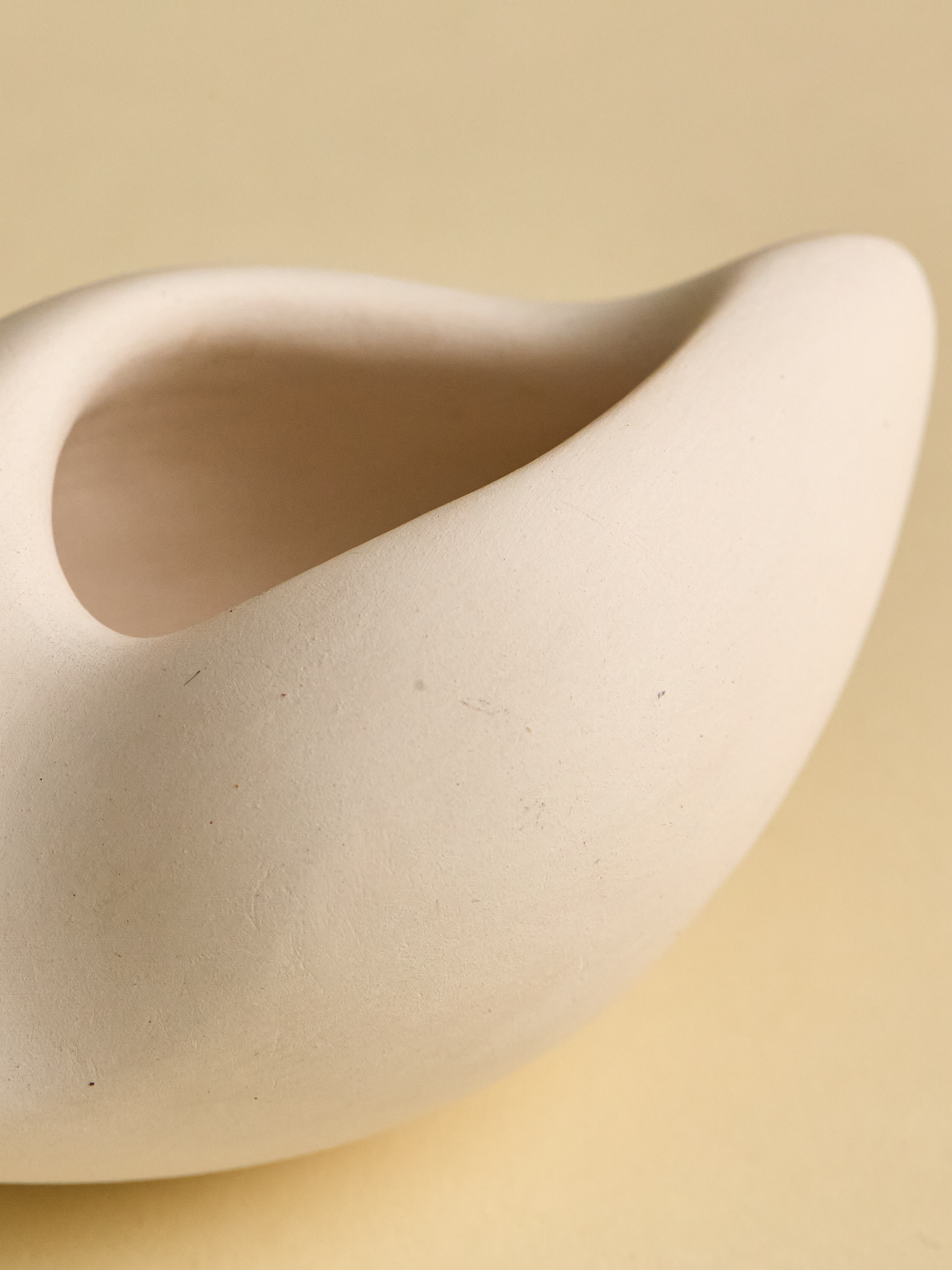 Jennifer Simon Unglazed Open Handpod