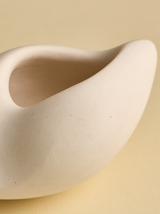 Jennifer Simon Unglazed Open Handpod