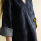 Linen Kimono Smock Top