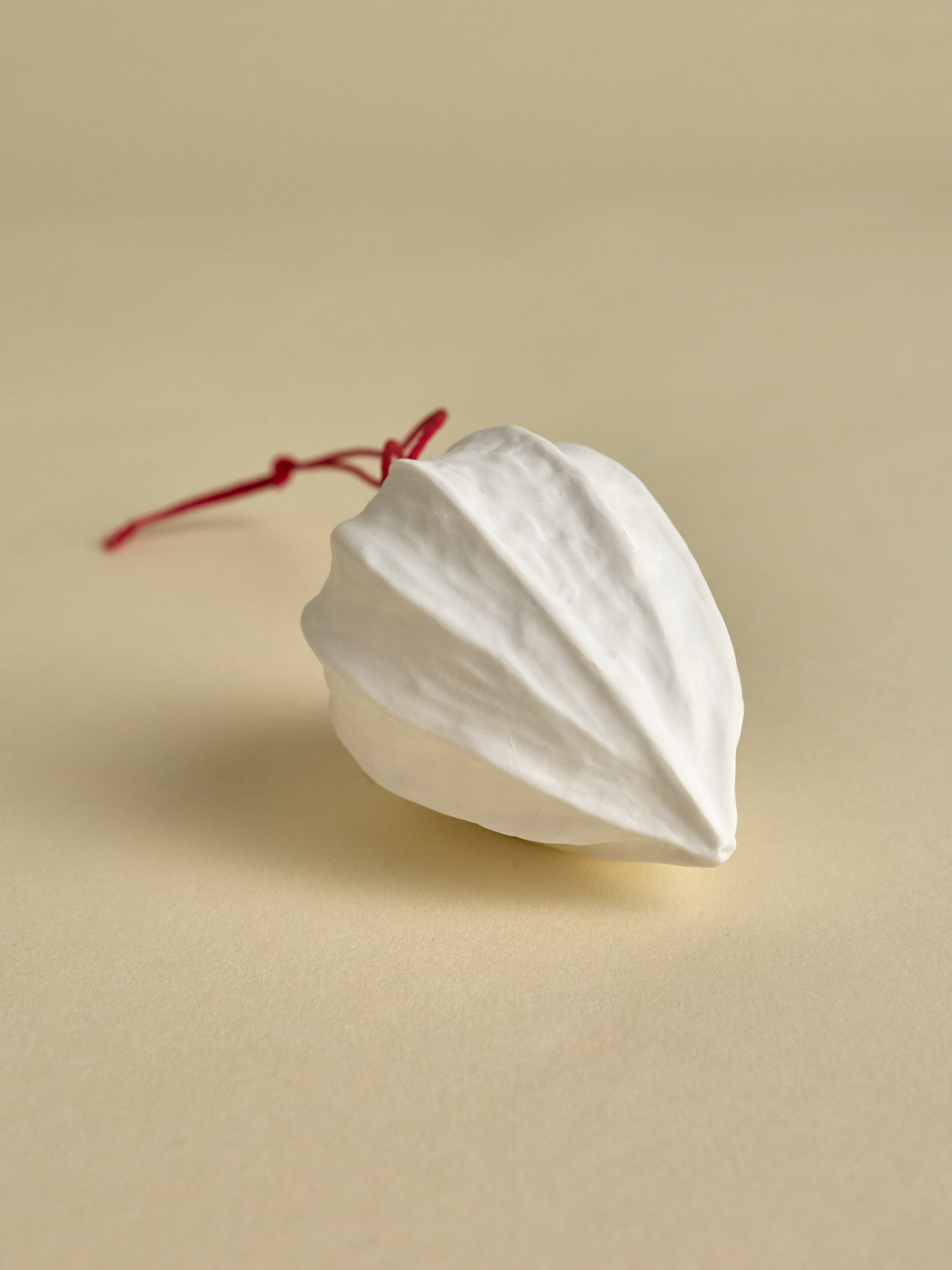 Porcelain Pod Ornament