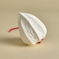 Porcelain Pod Ornament