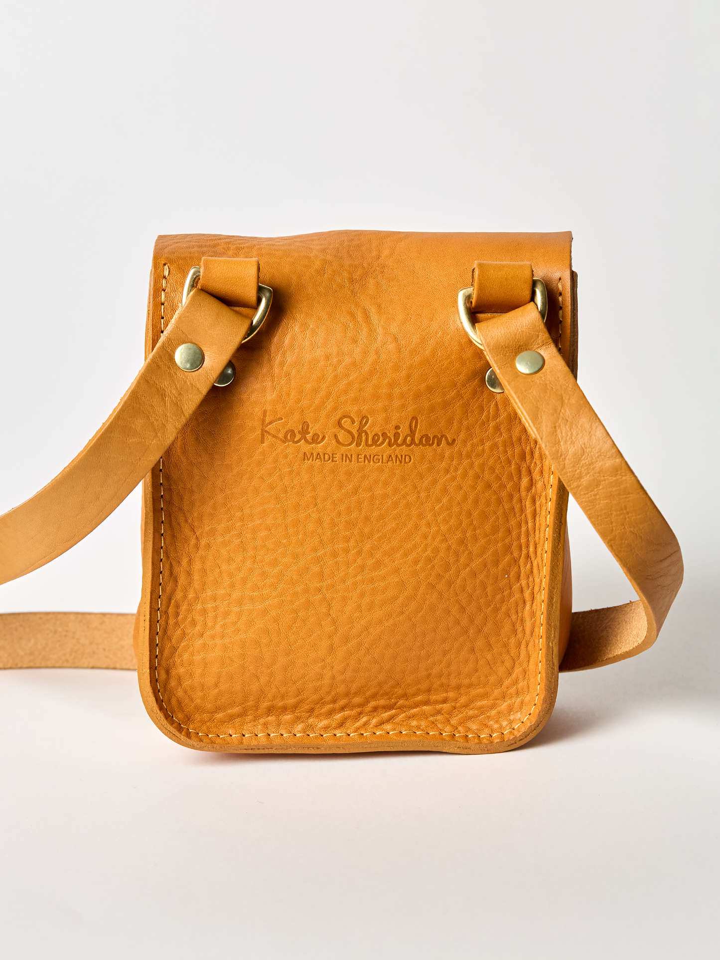 Kate Sheridan Half Orbed Tab Bag, Maple