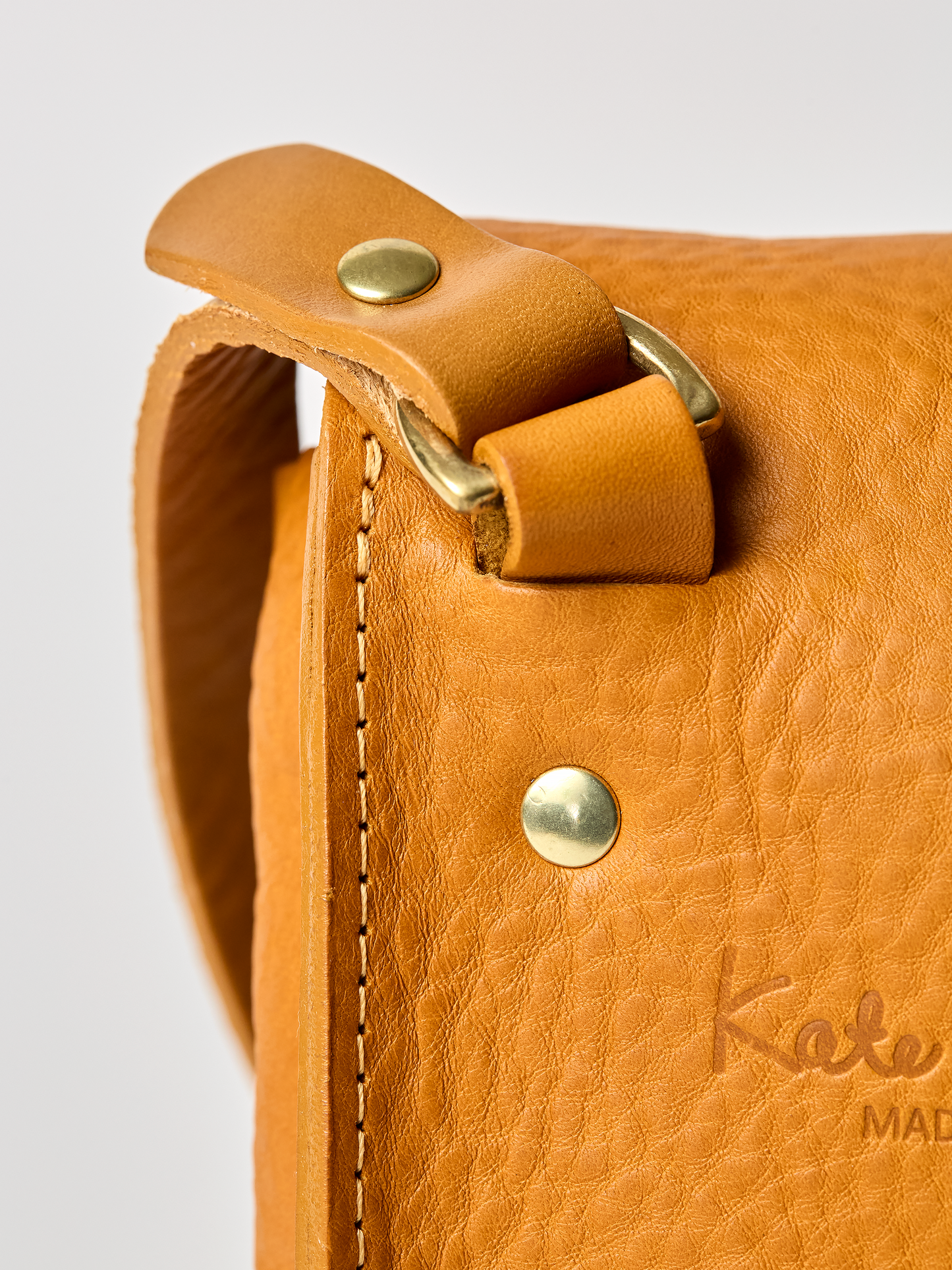 Kate Sheridan Half Orbed Tab Bag, Maple