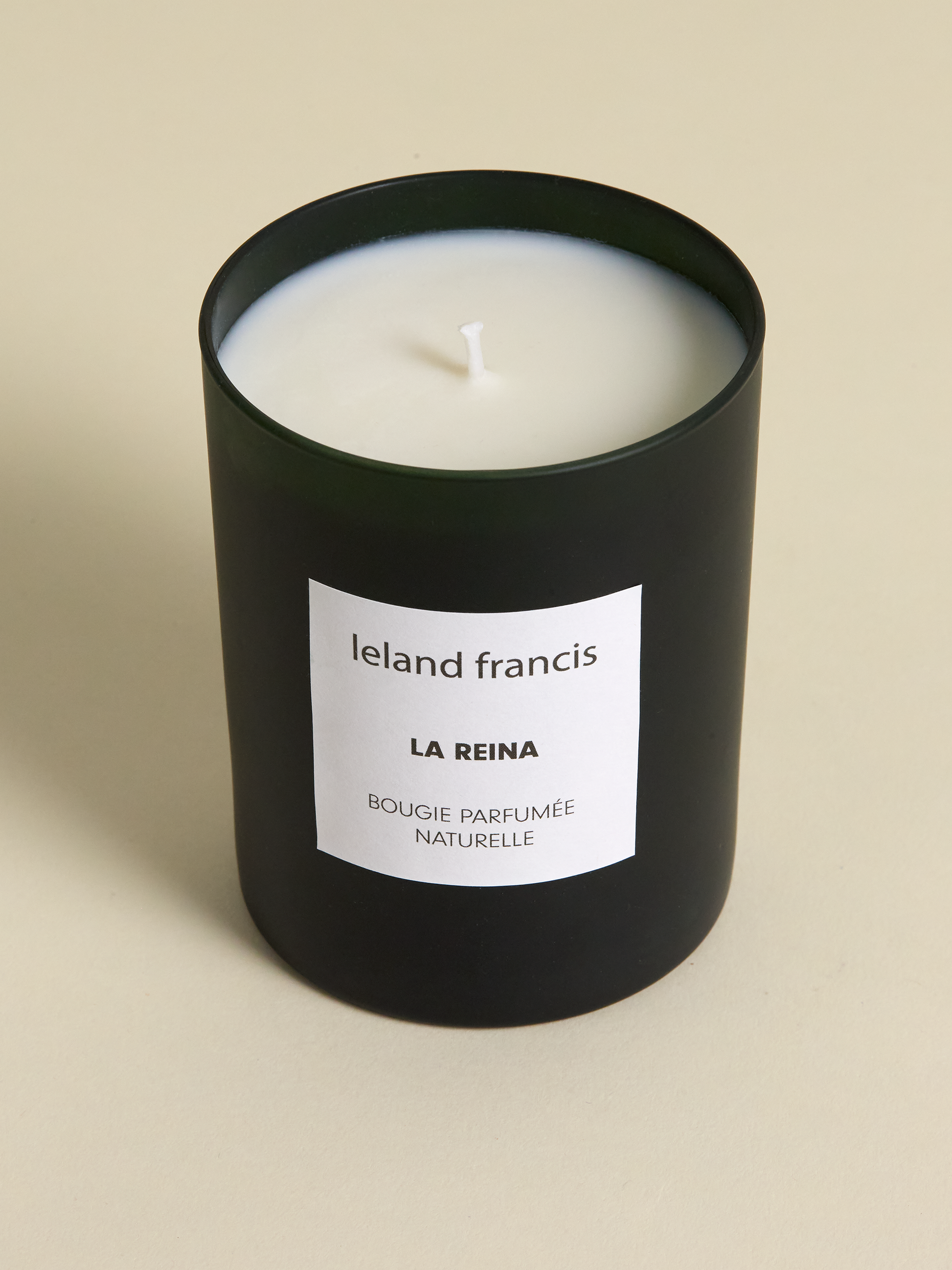Leland Francis La Reina candle view from above "Bougie parfumée naturelle"