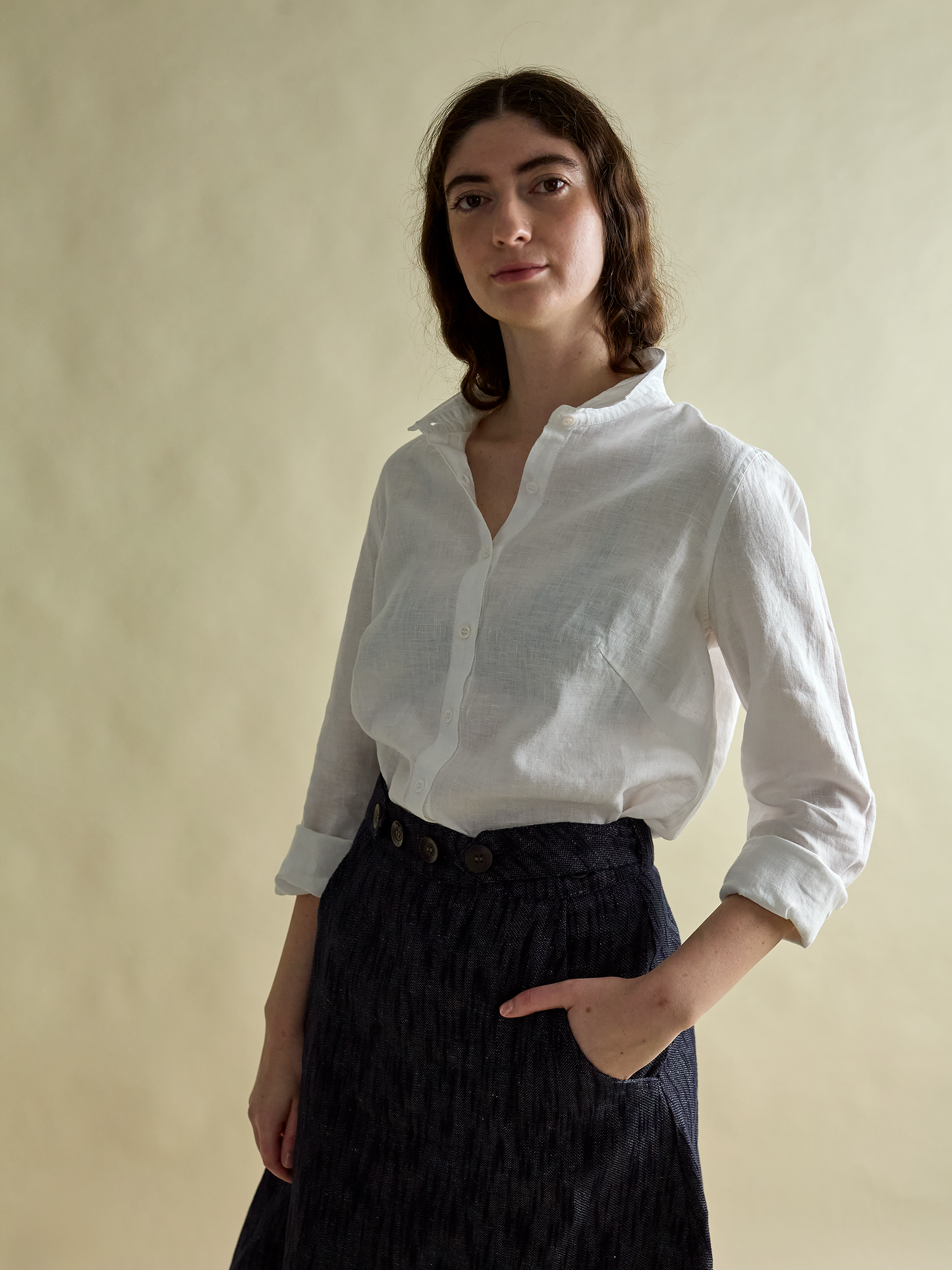 Linen Me White Shirt - Ernesto