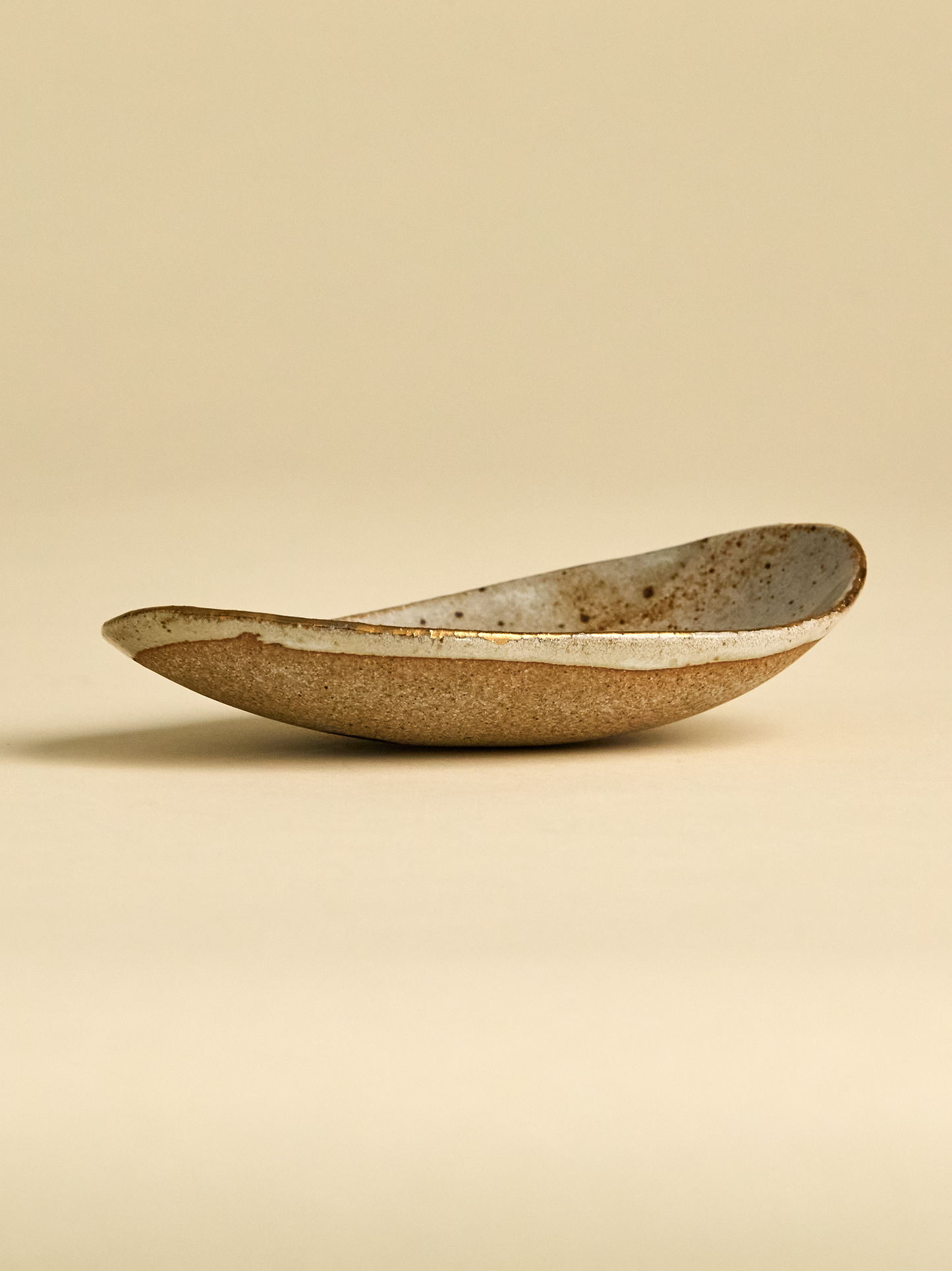 Lazy Potters Gold Rim Small Bowl