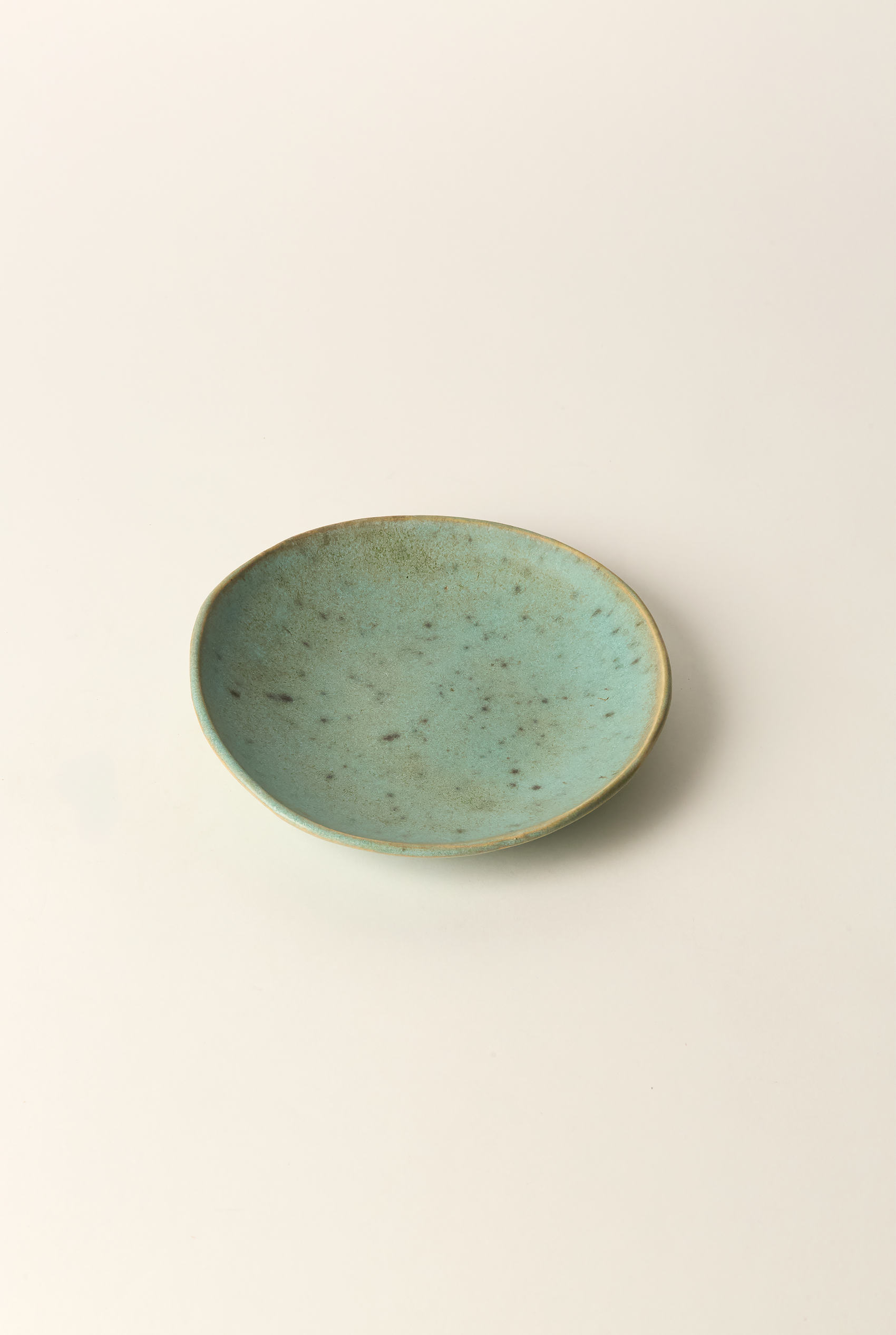 Stout Wabi Sabi Plate, Seafoam