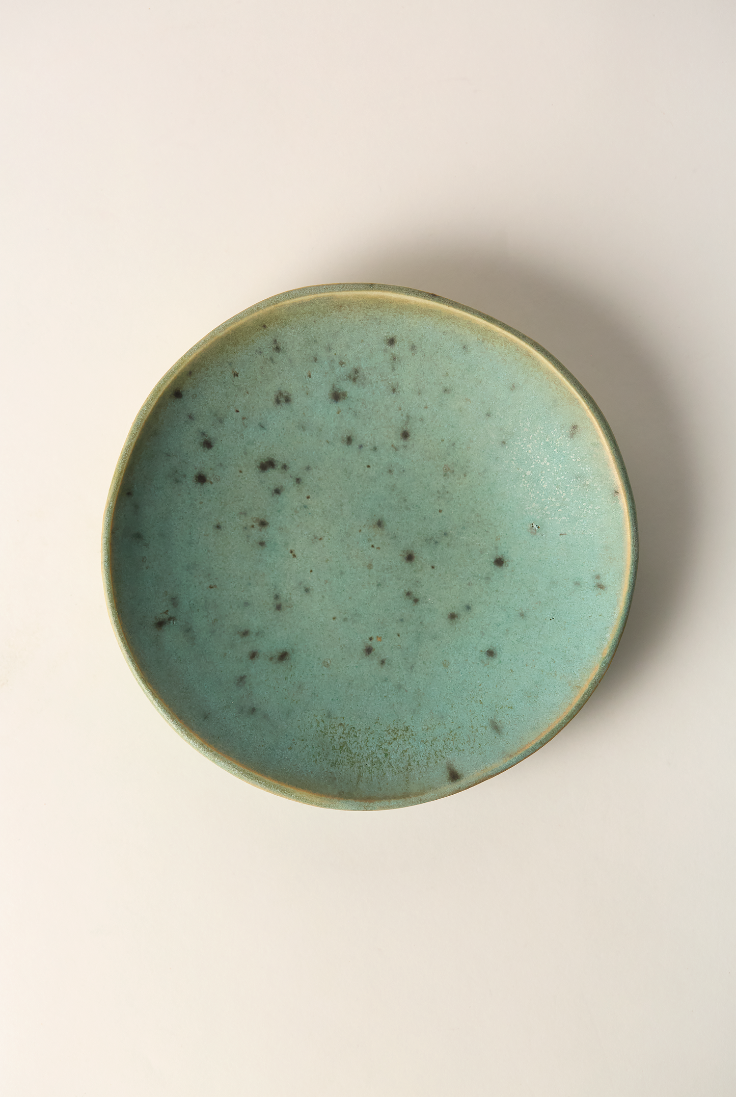 Stout Wabi Sabi Plate, Seafoam