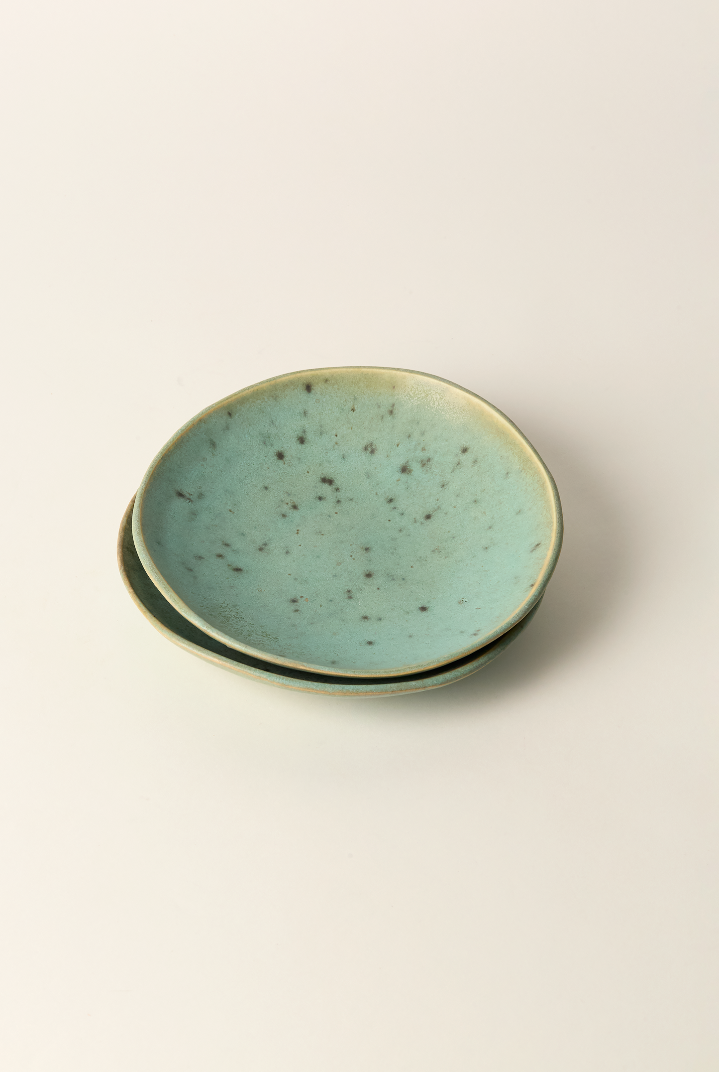 Stout Wabi Sabi Plate, Seafoam