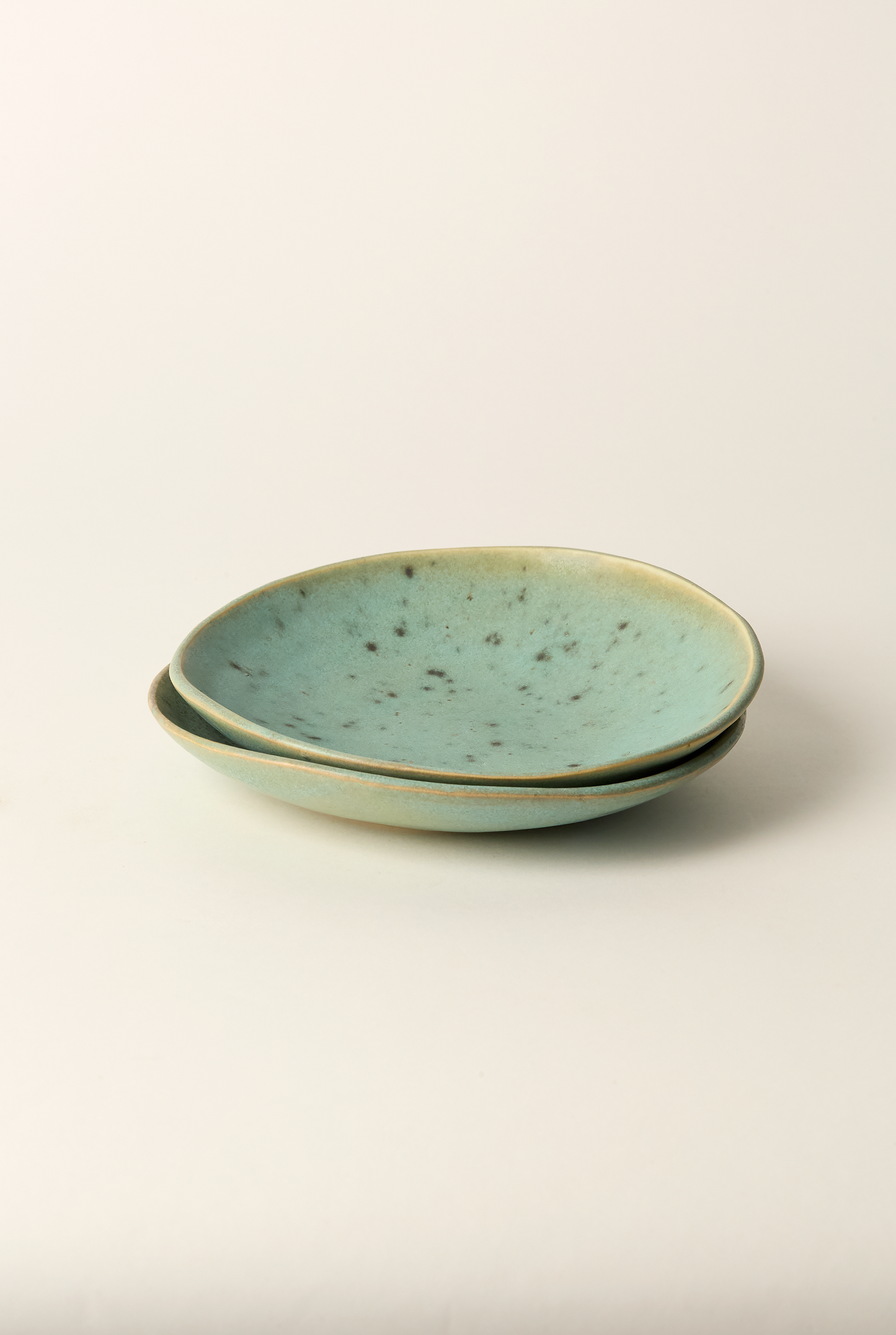 Stout Wabi Sabi Plate, Seafoam