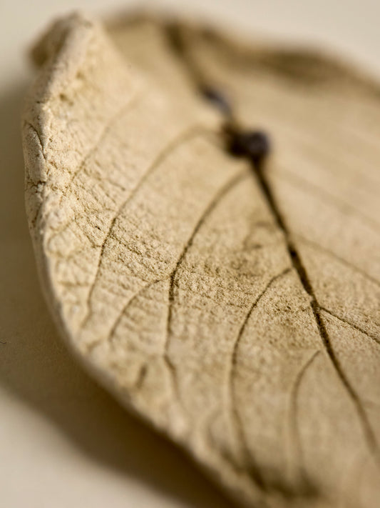 Handmade Ceramic Leaf