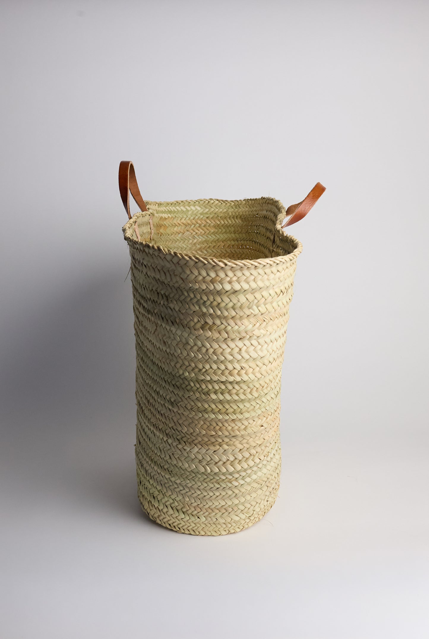 Palm Leaf Laundry Basket