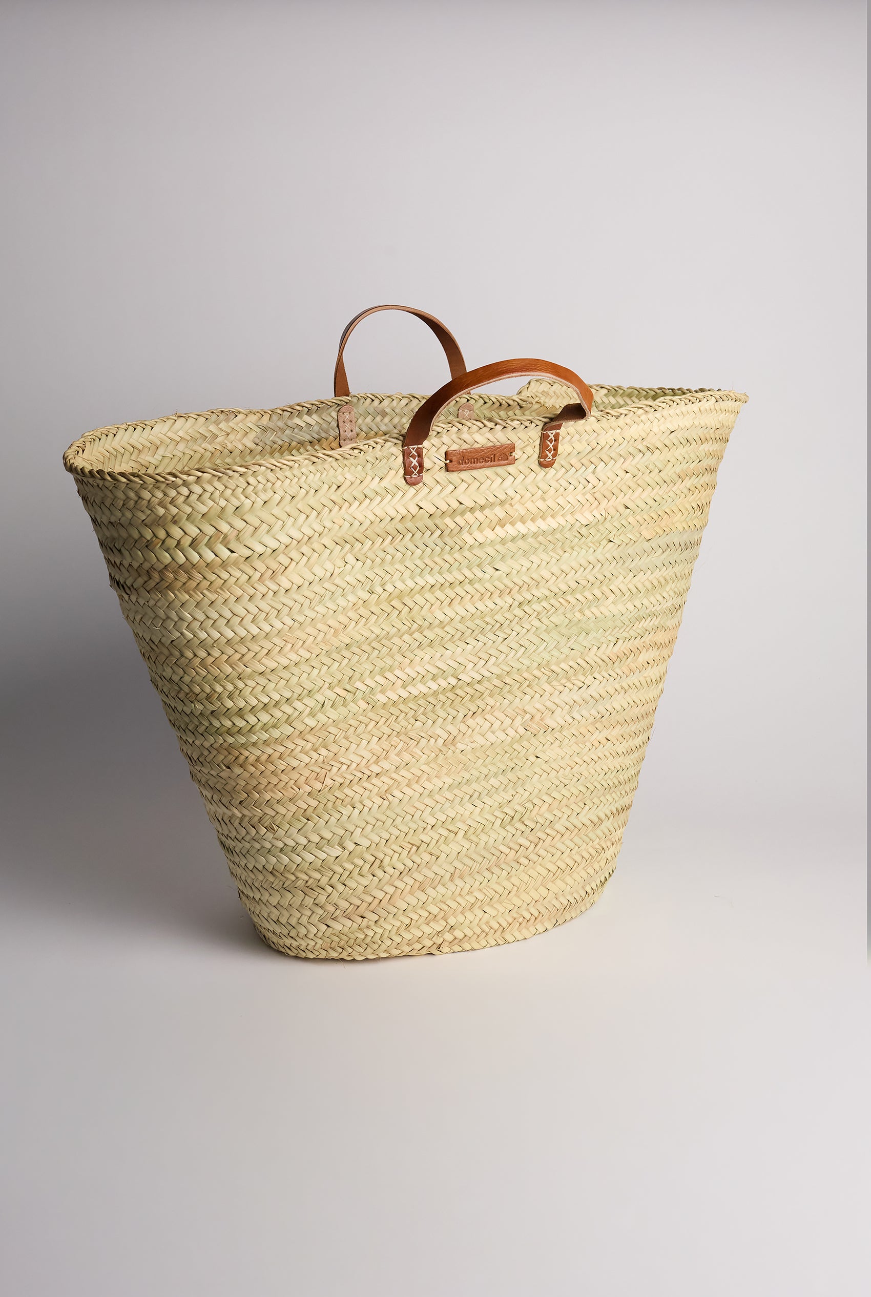 Palm Leaf Laundry Basket