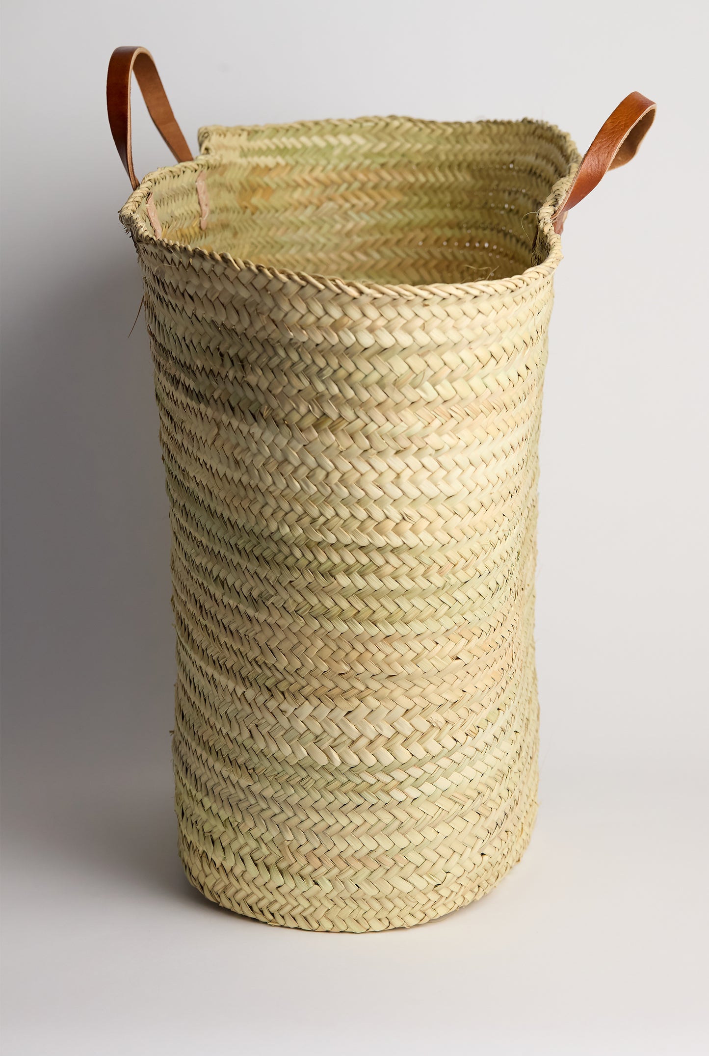Palm Leaf Laundry Basket