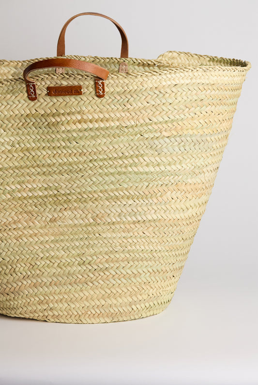 Palm Leaf Laundry Basket