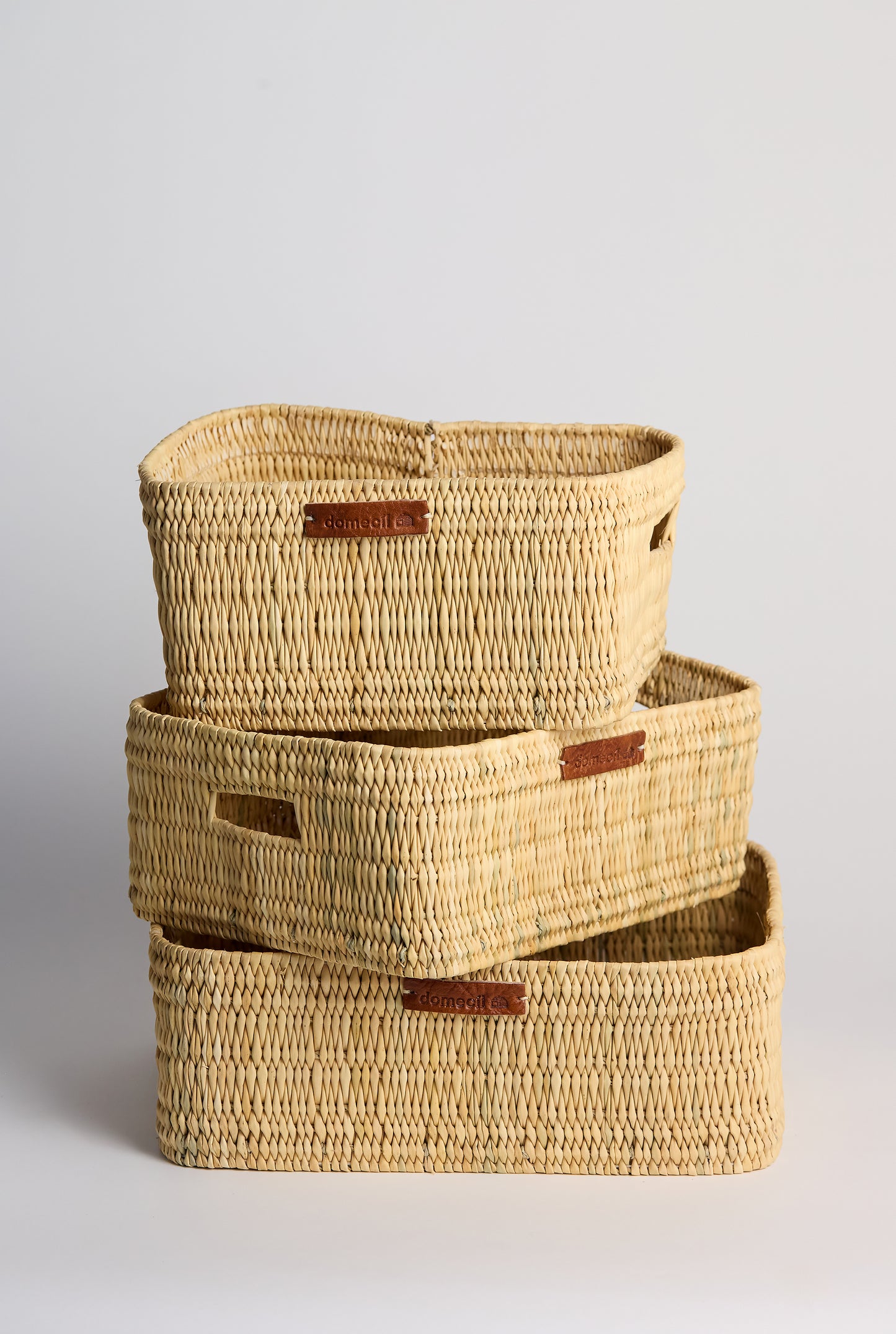 Reed Storage Basket - Set of 3