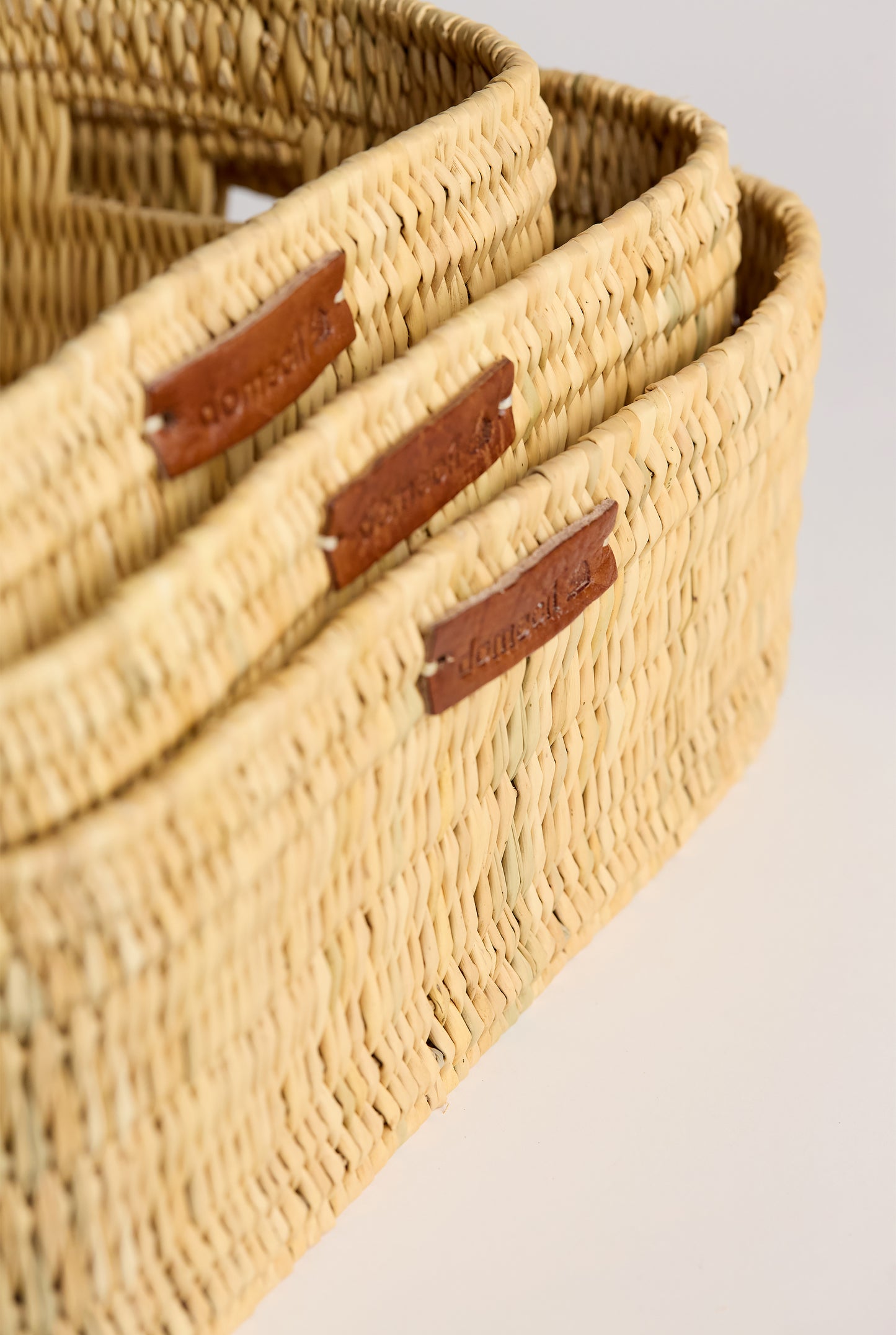Reed Storage Basket - Set of 3