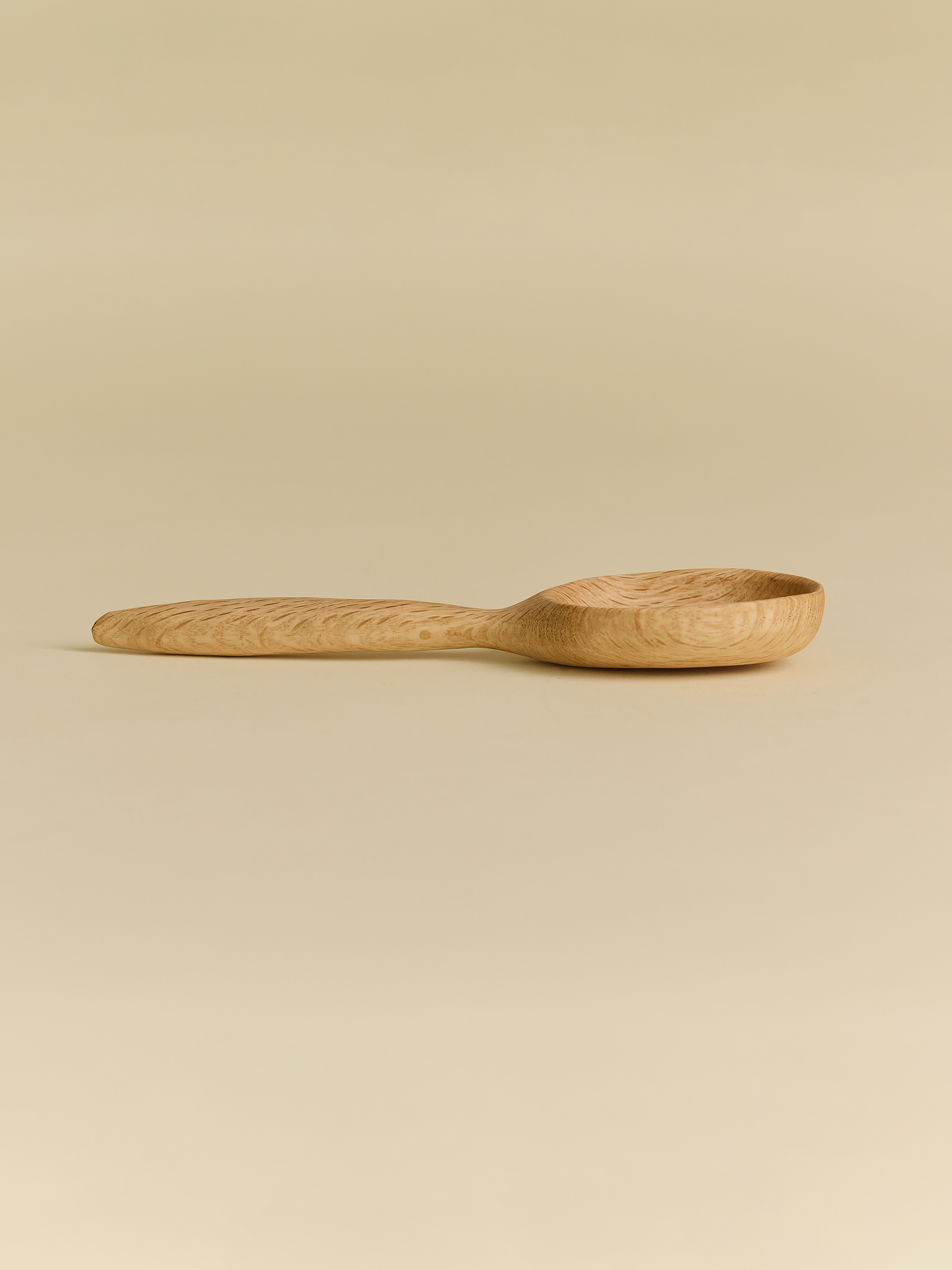 Hand Carved White Oak Spoon