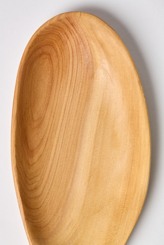 Ray Gabaldon Pale Oval Serving Spoon