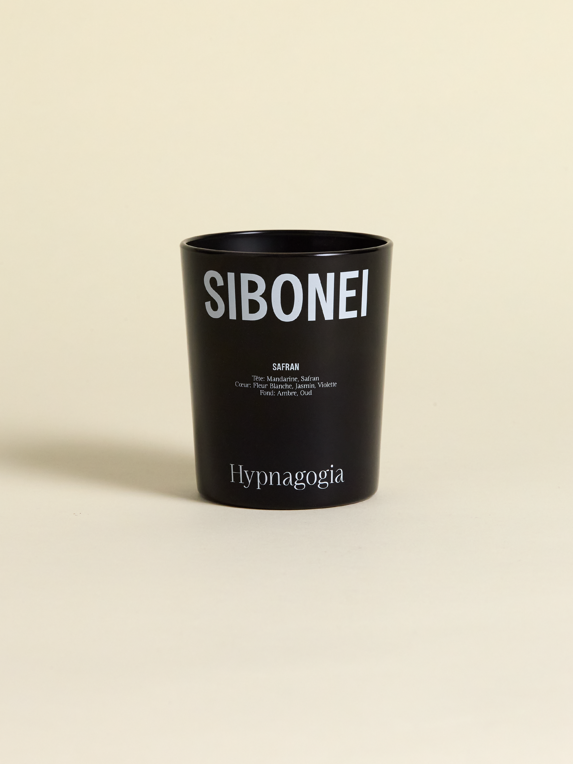 Sibonei hypnagogia candle on light background