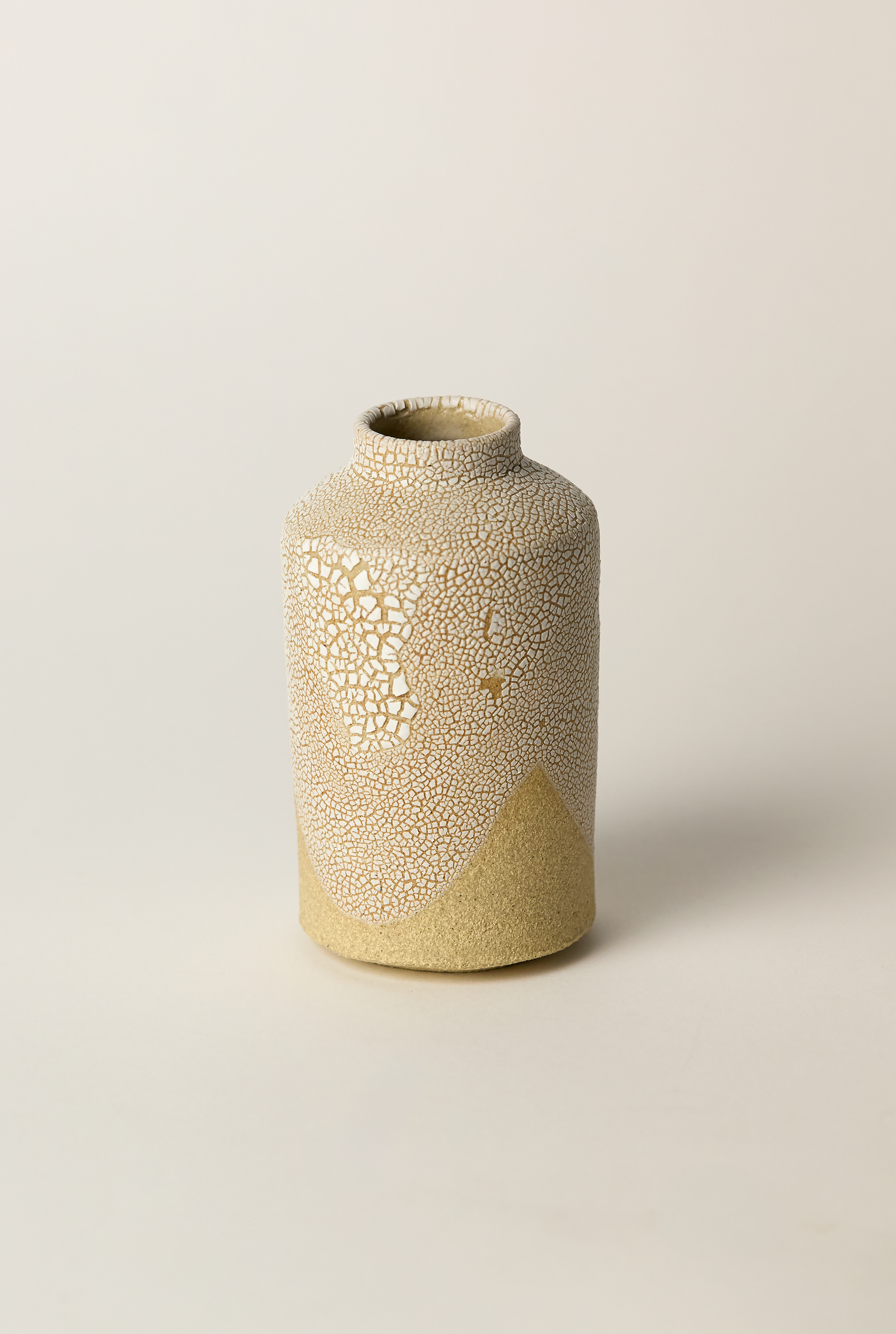 Sean McLane Crawl Glaze  Vase Lg