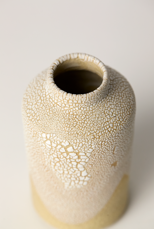Sean McLane Crawl Glaze  Vase Lg