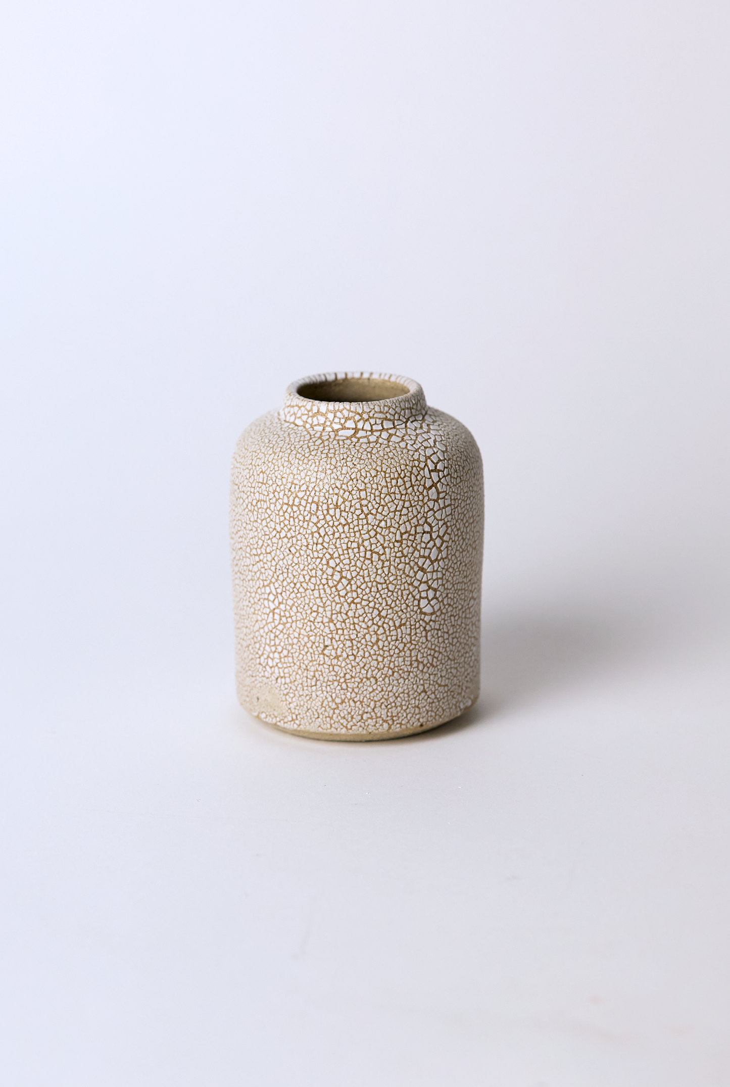Sean McLane Small Crawl Glaze Vase