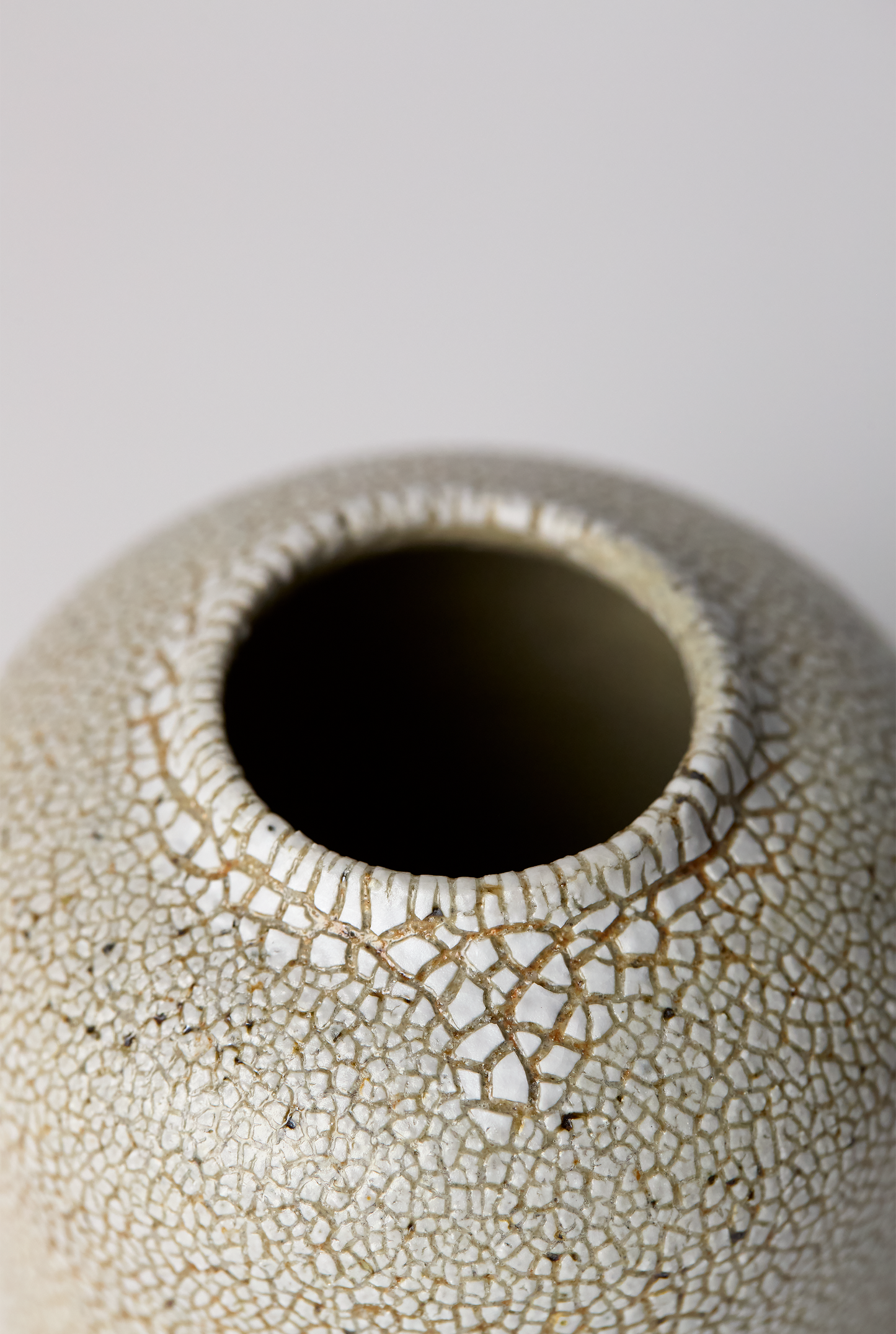 Sean McLane Small Crawl Glaze Vase