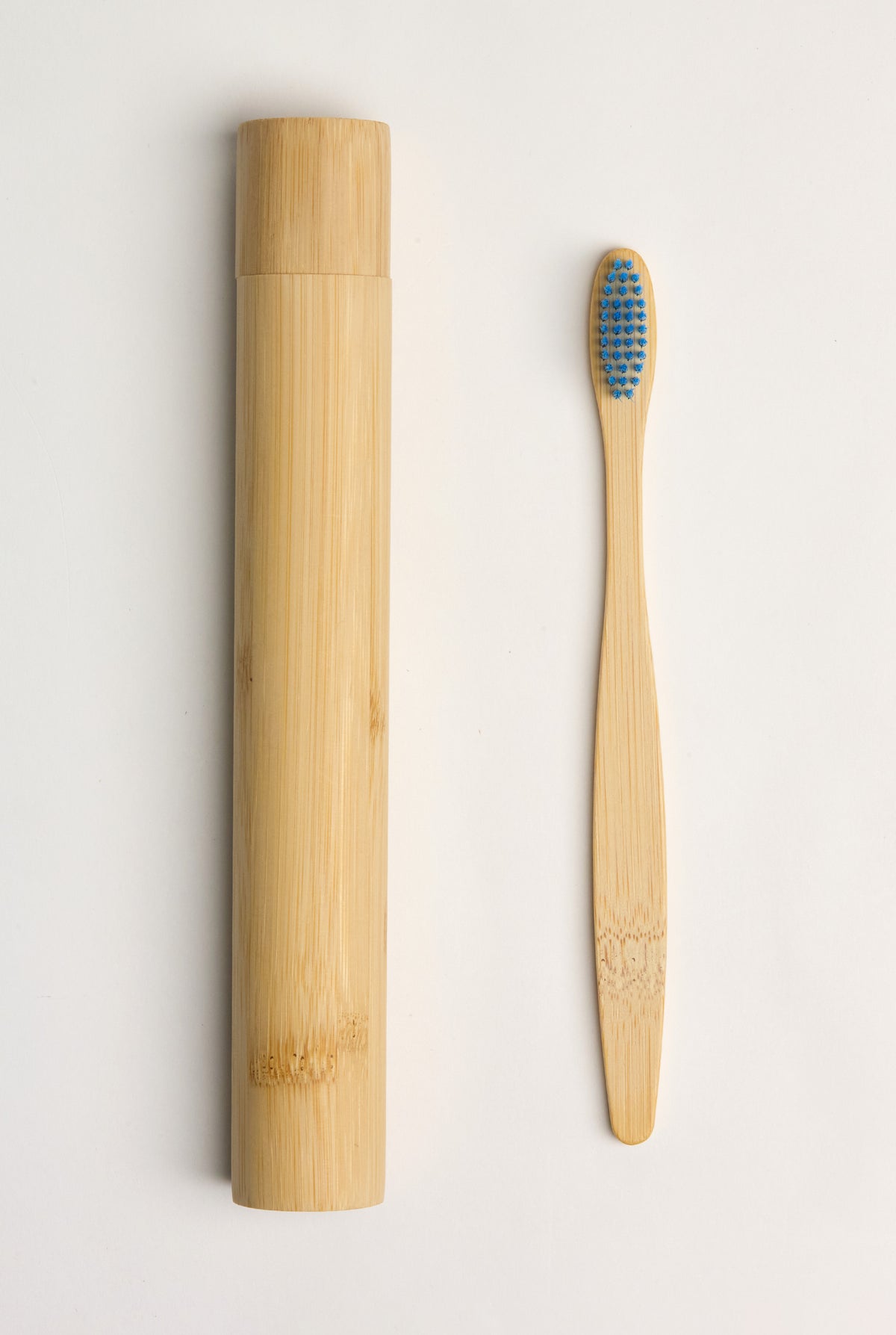 Bamboo Toothbrush and Holder