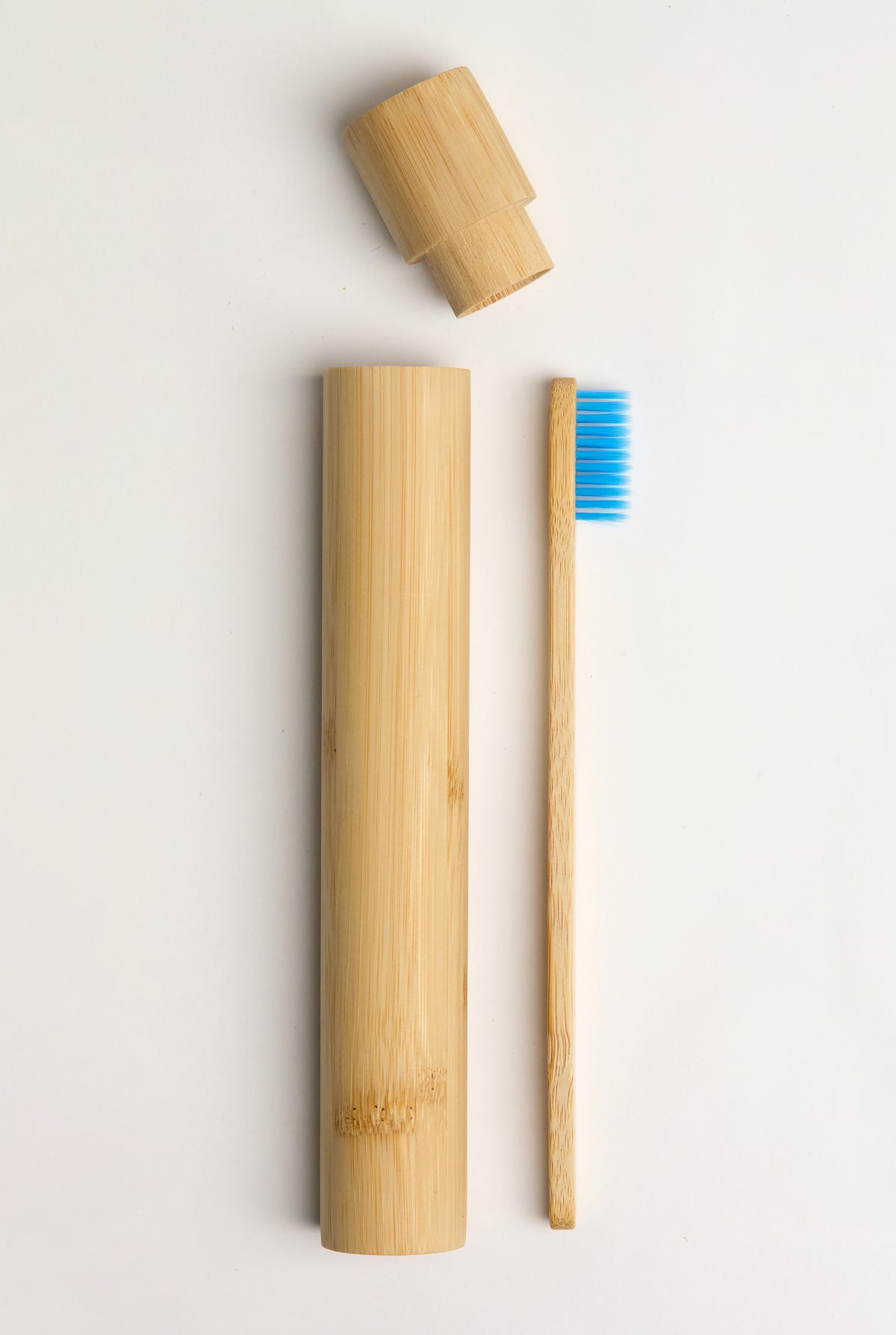 Bamboo Toothbrush and Holder