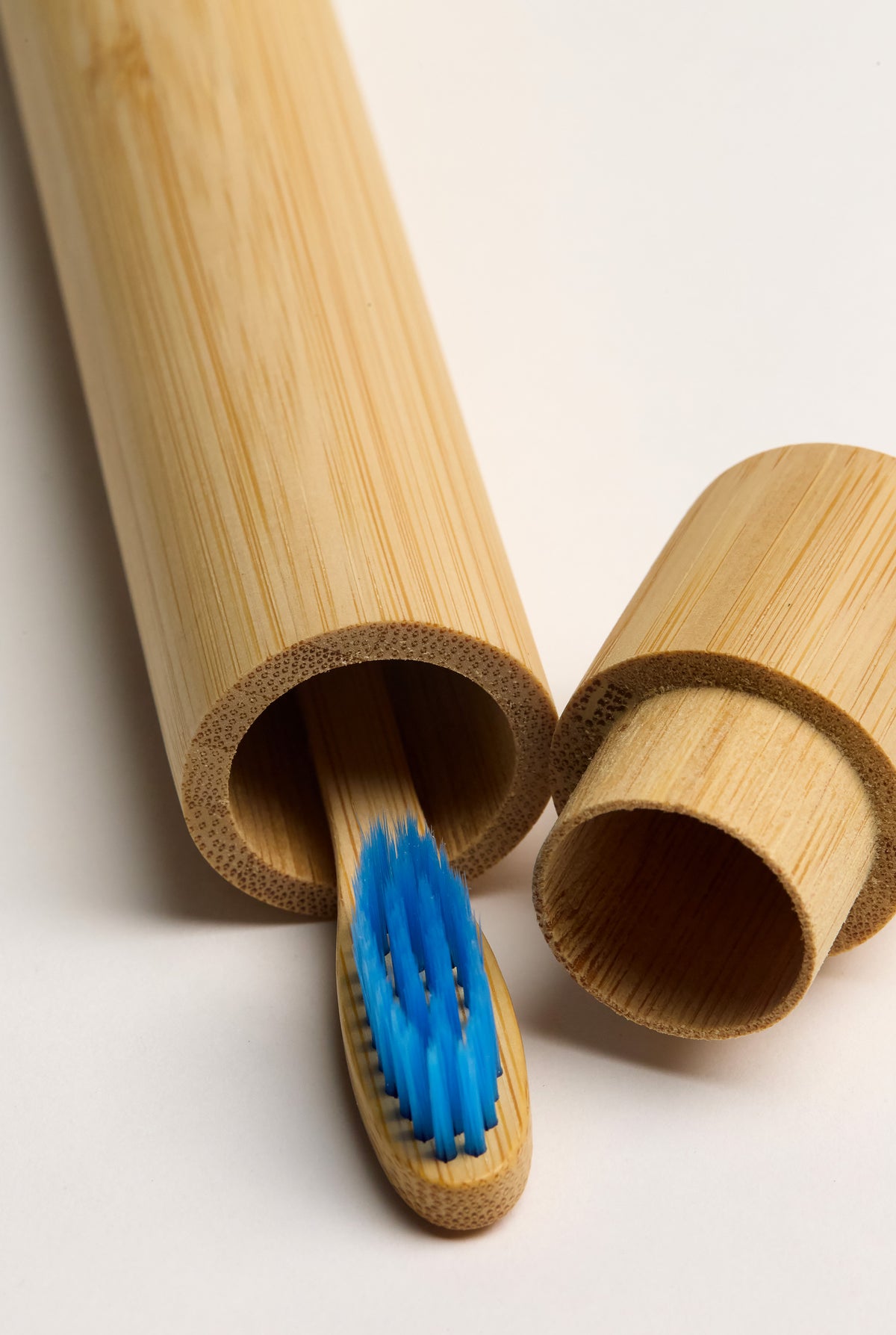 Bamboo Toothbrush and Holder